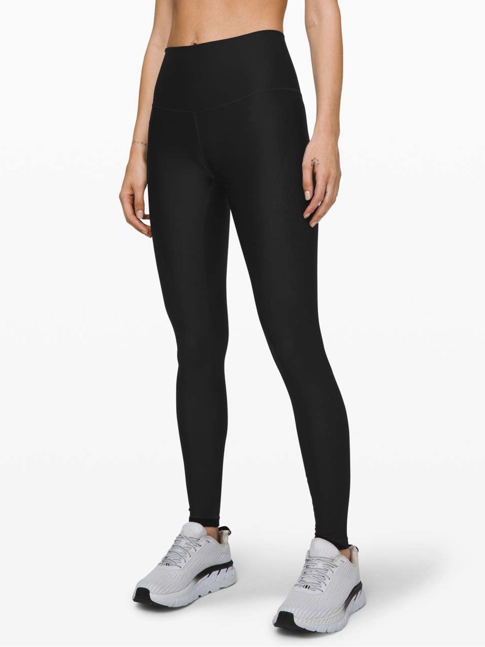 Lululemon Mapped Out High-Rise Tight 28" Black / Black - Size 6